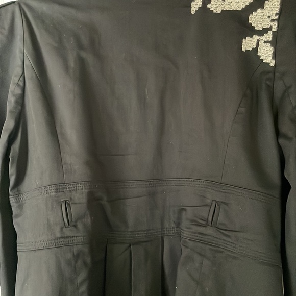 Elevenses from Anthropologie Suit Jacket 3/4 Sleeve Cropped Sleeve - Picture 5 of 5